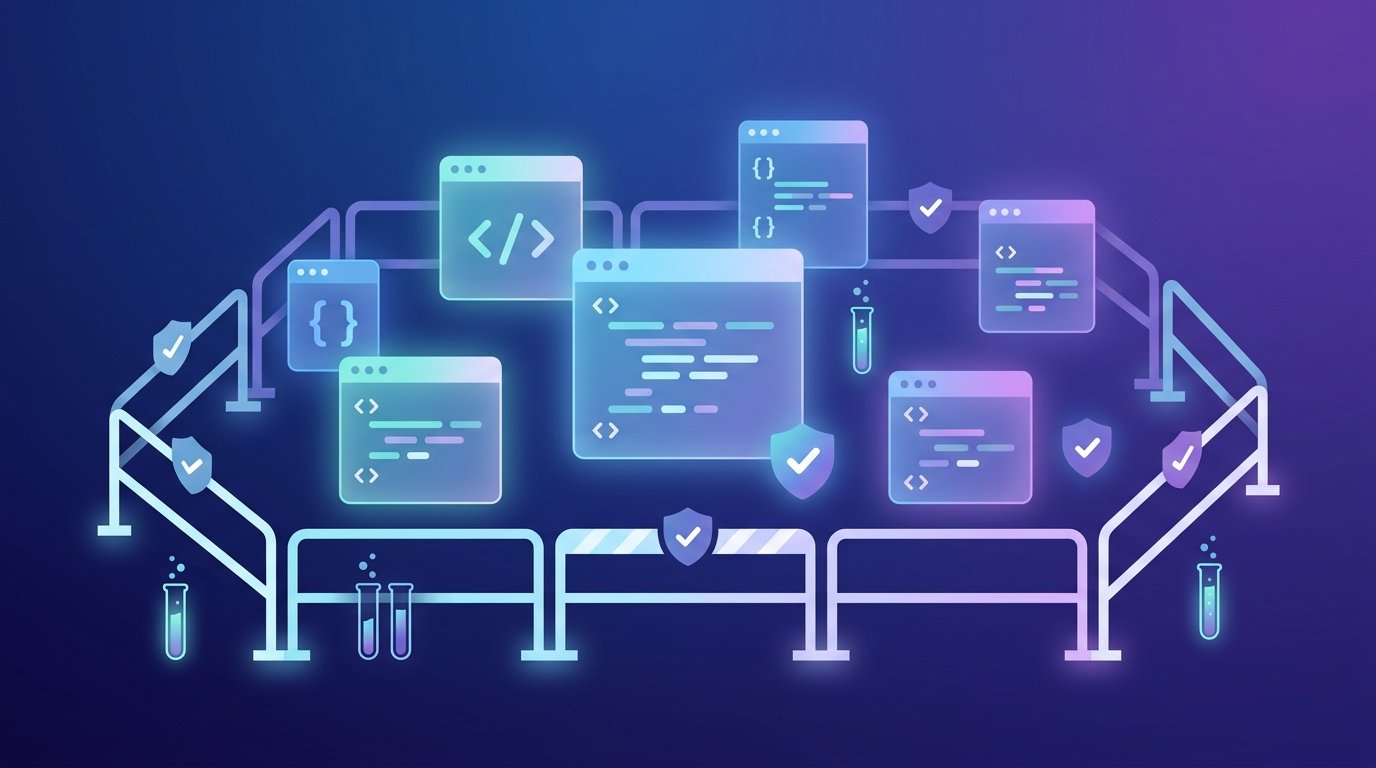 Guardrails beat guidelines — how to keep AI-generated code honest cover image