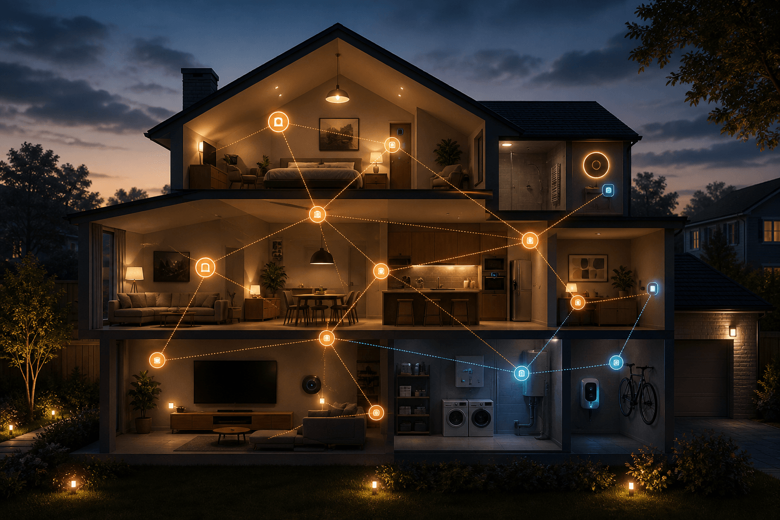 Zigbee first, Matter later — radios for a local Home Assistant house cover image